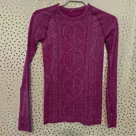 Lululemon Purple Long Sleeve - Picture 1 of 6